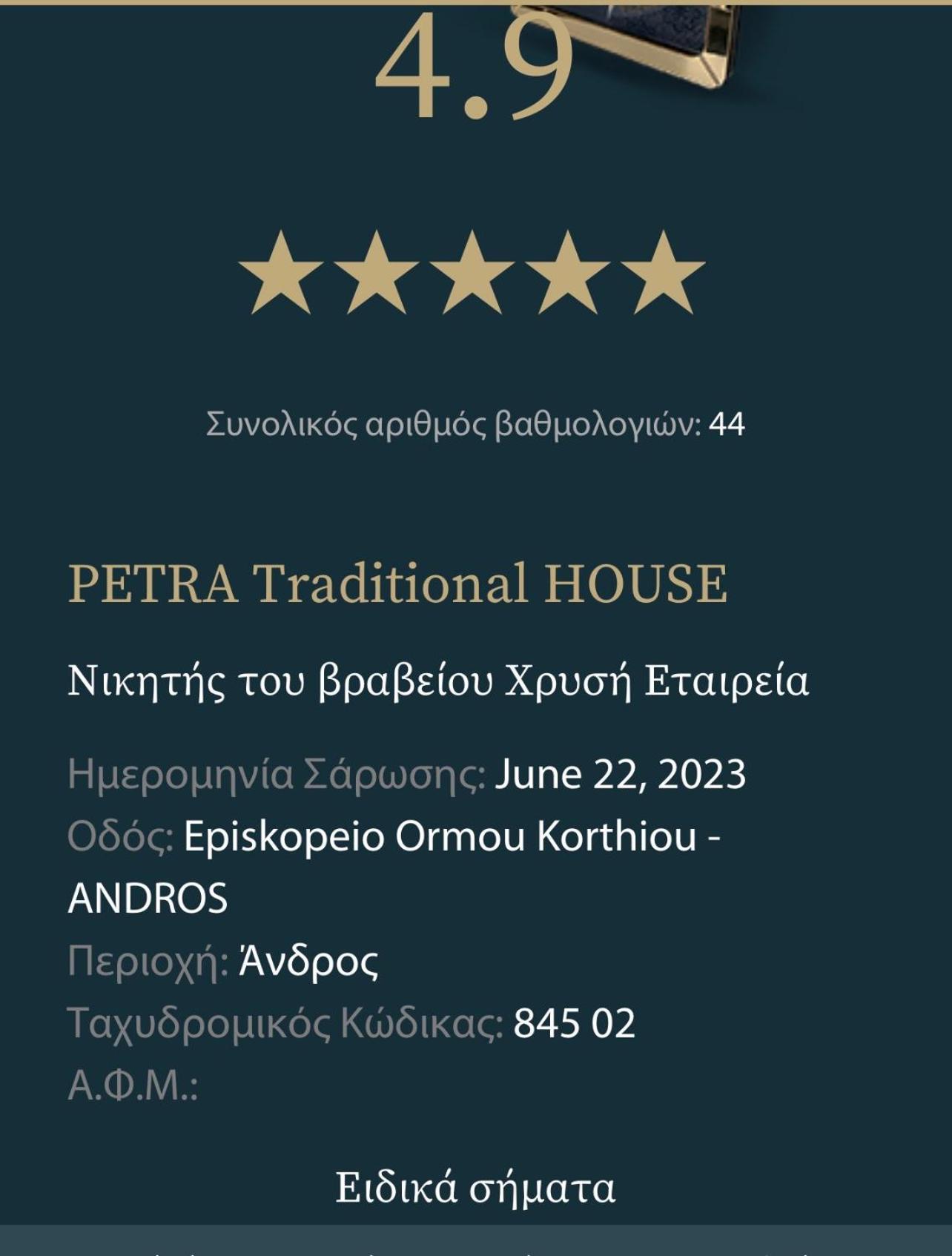 Petra Traditional House Episkopion  Buitenkant foto